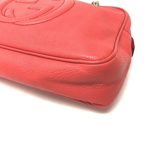 GUCCI Pink Leather Shoulder Bag - Picture 7 of 8